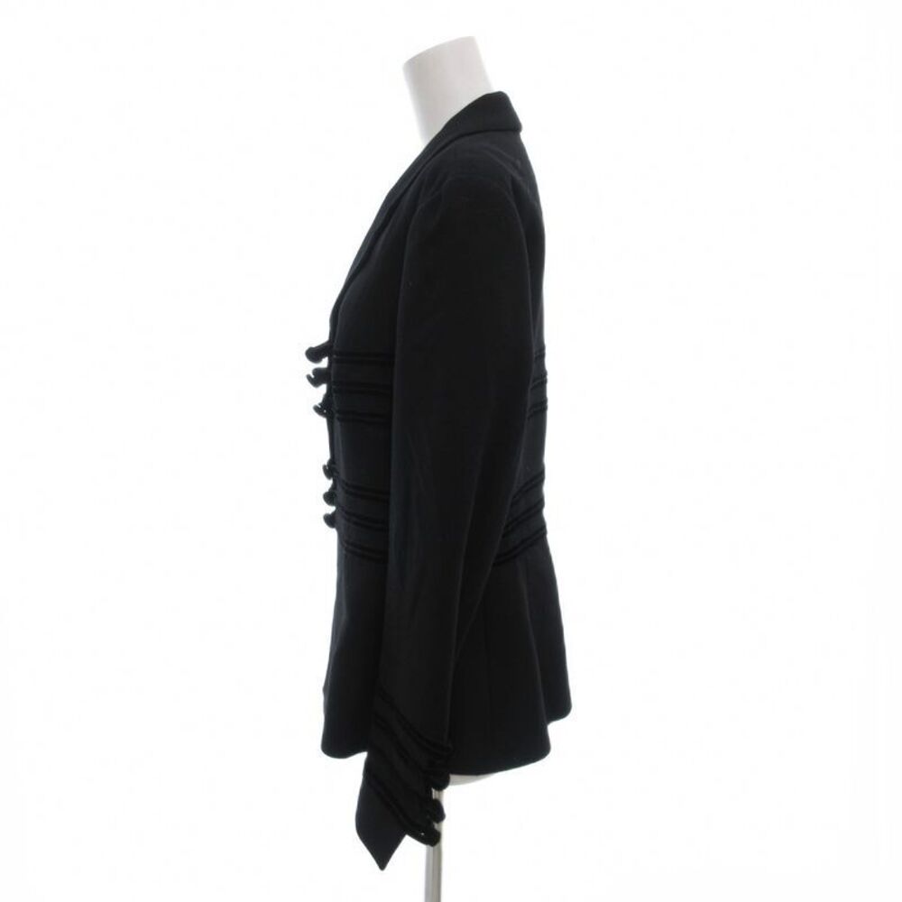Fendi Tailored Jacket 46 Fully Lined Unvented Bla… - image 3